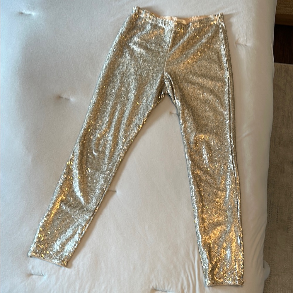Sparkling Silver Women’s Pants